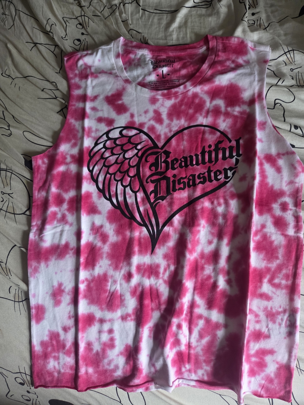 Beautiful Disaster Muscle Tee